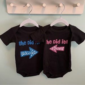Twin Baby Onesies